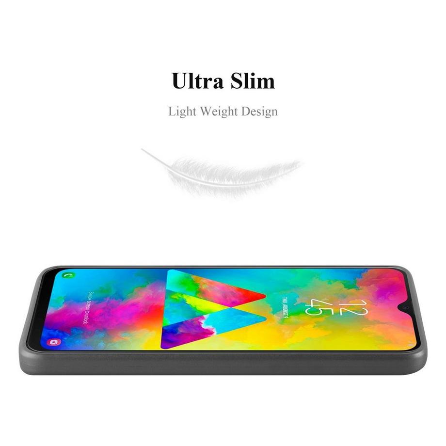 Cadorabo  Housse compatible avec Samsung Galaxy M20 - Coque de protection en silicone TPU flexible 