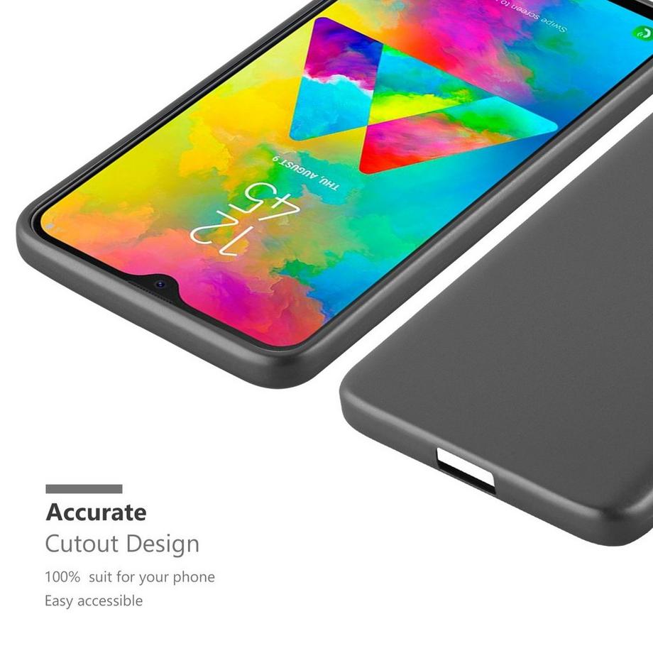 Cadorabo  Housse compatible avec Samsung Galaxy M20 - Coque de protection en silicone TPU flexible 