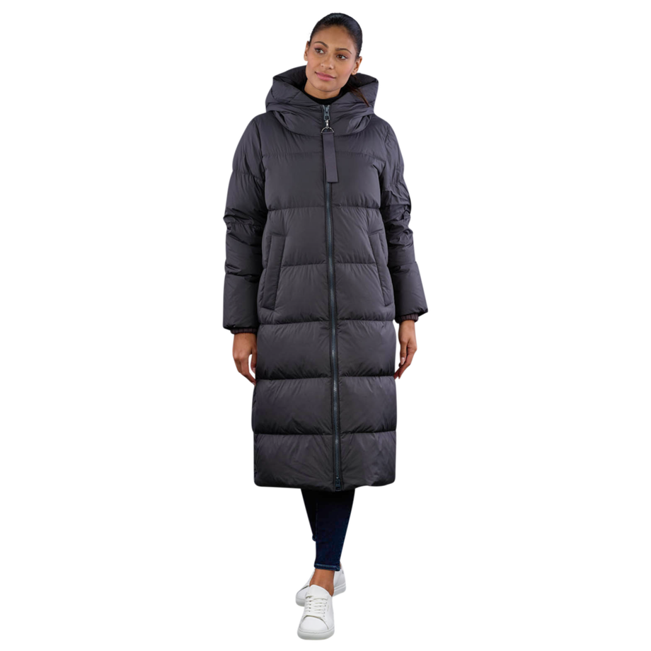 Puffer Coat With Hood