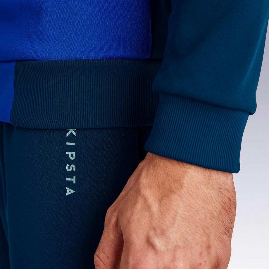 KIPSTA  Felpa uomo calcio maniche lunghe poliestere 