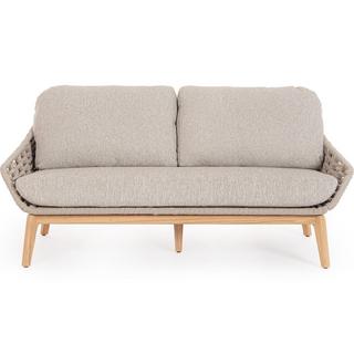 mutoni Gartensofa Tamires 3-Sitzer Teakholz  