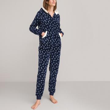 Fleece-Onesie mit Sternenprint