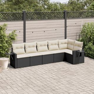 VidaXL set divano da giardino Polirattan  