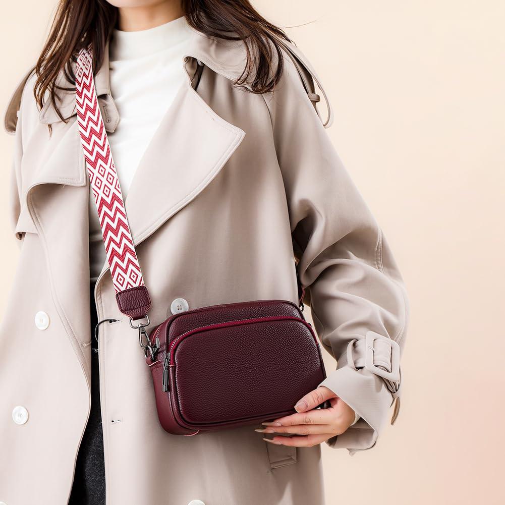 Only-bags.store Crossbody Bag mit gemustertem Riemen  