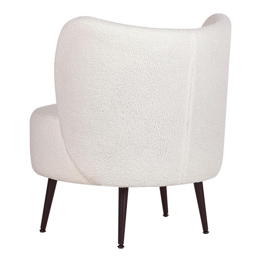 Beliani Fauteuil en Bouclé Rétro OTSBY  