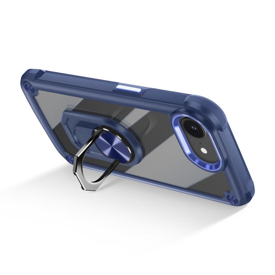 Avizar  Hülle mit Ring iPhone 16e Blau 