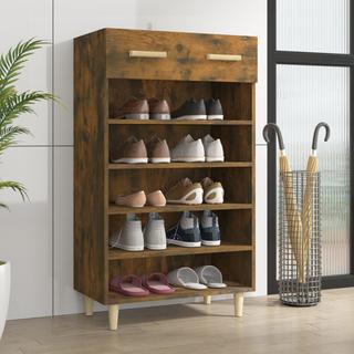 VidaXL Armoire à chaussures bois d'ingénierie  