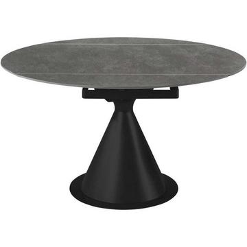 Tavolo allungabile Jonni nero 85-130x75