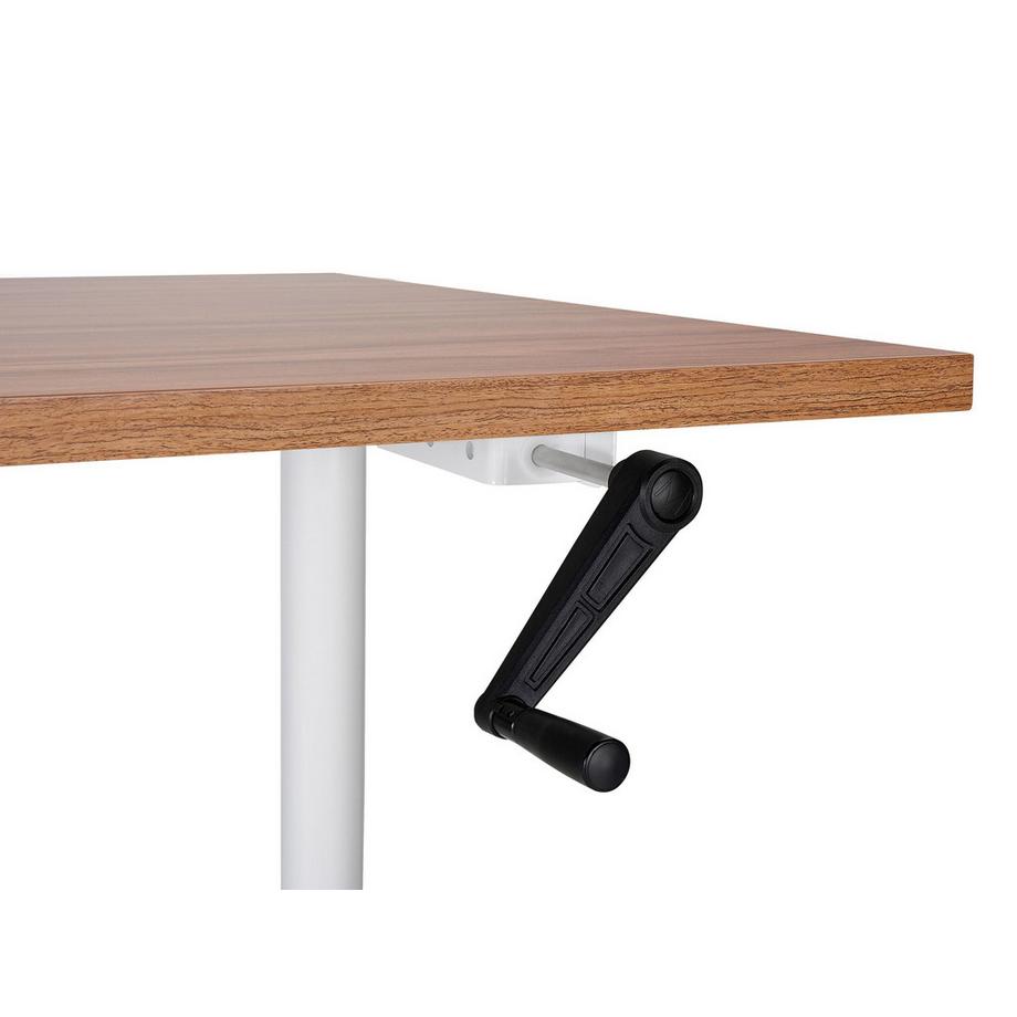 Beliani Bureau réglable en hauteur manuellement en Panneau de particules de bois Moderne DESTINAS  