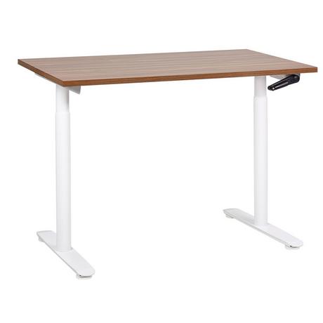 Beliani Bureau réglable en hauteur manuellement en Panneau de particules de bois Moderne DESTINAS  