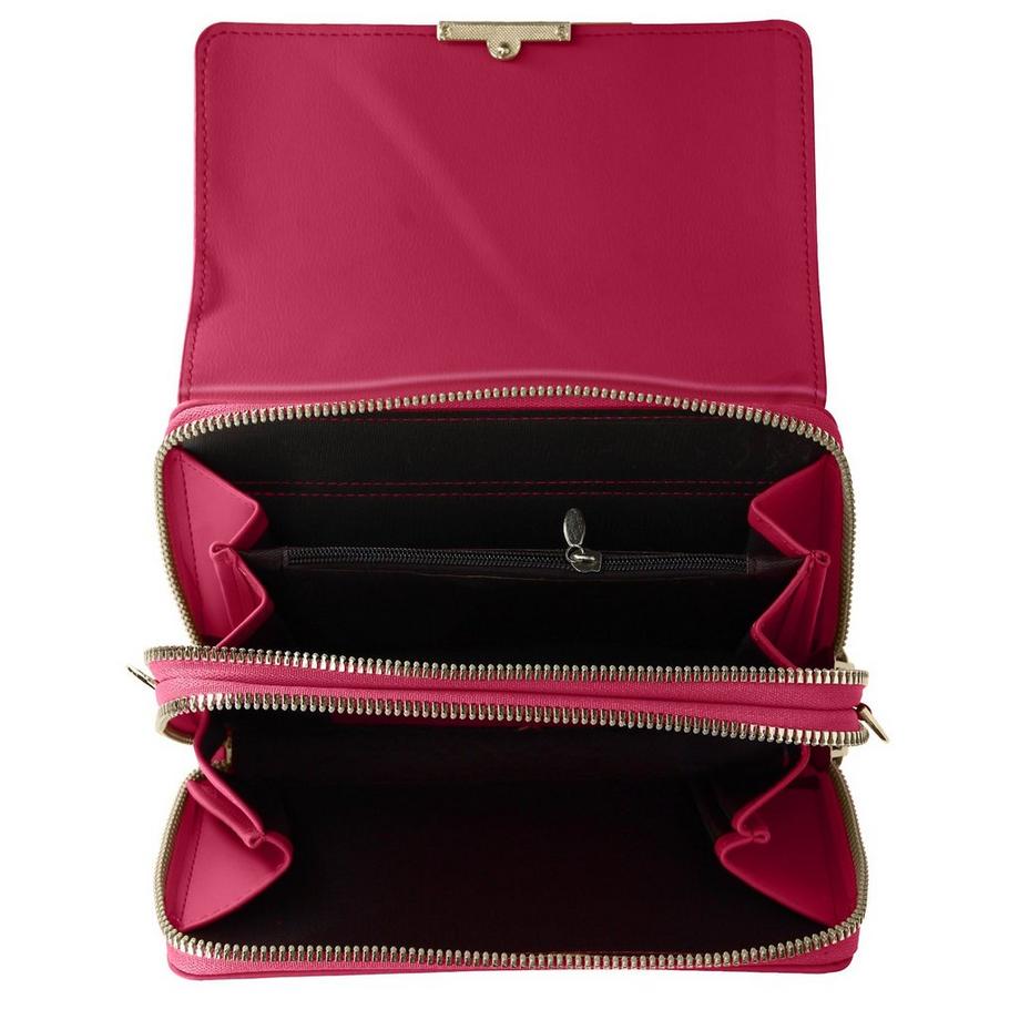 Avizar  Sacoche Bandoulière en Simili Cuir Rose 