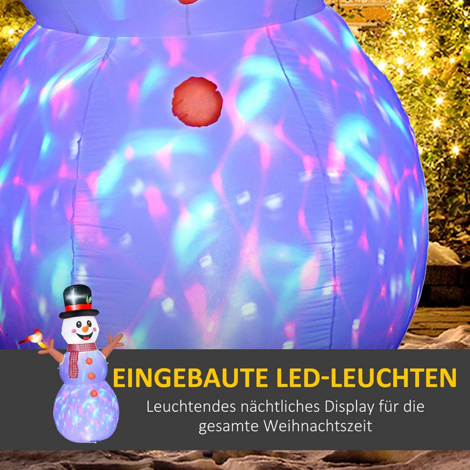 Outsunny Aufblasbar Weihnachtsdeko  