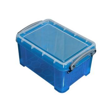 REALLY USEFUL BOX Kunststoffbox 0,7lt 68501706 transparent blau