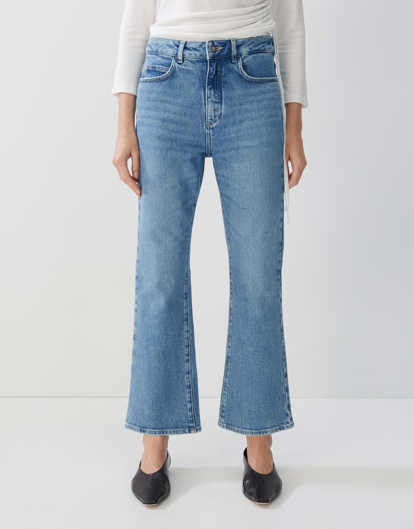 someday  Cropped Flared Jeans Ciflare 