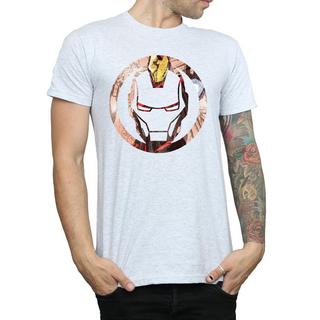 Iron Man Iron Man Masque Logo T-Shirt  