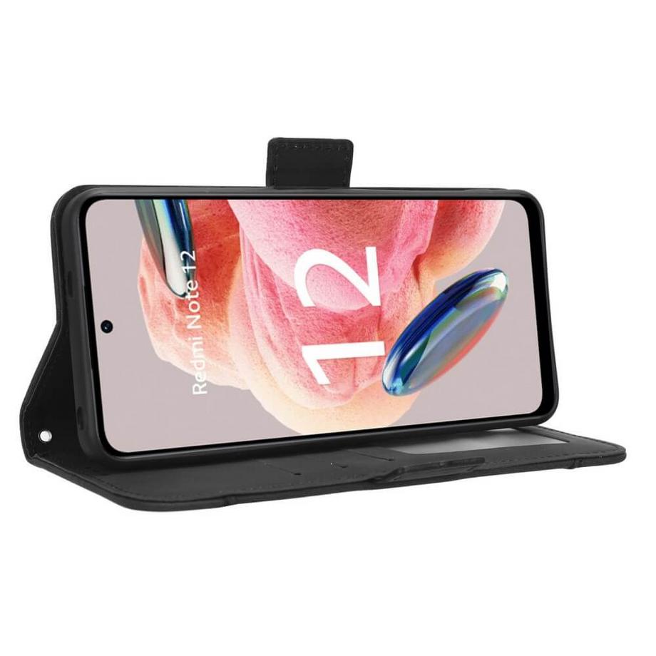 Cover-Discount  Xiaomi Redmi Note 12 4G - Etui Mit Vielen Kartenfächer 