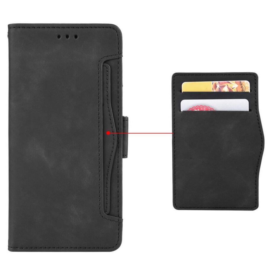 Cover-Discount  Xiaomi Redmi Note 12 4G - Etui Mit Vielen Kartenfächer 