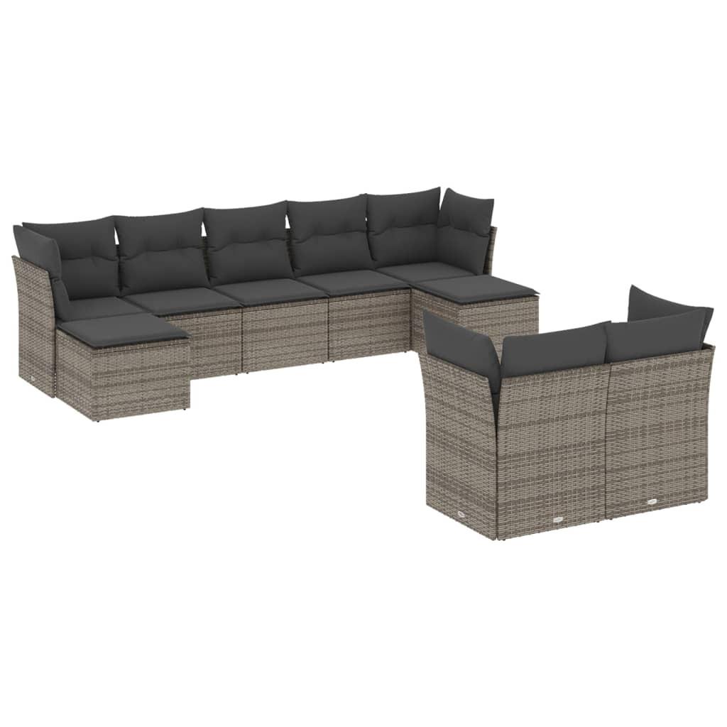 VidaXL Garten sofagarnitur poly-rattan  