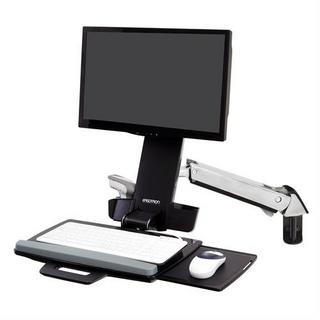 Ergotron  Styleview Sit-Stand Combo Arm 61 cm (24") Aluminium Wand 