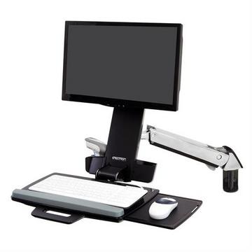 Styleview Sit-Stand Combo Arm 61 cm (24") Aluminium Mur