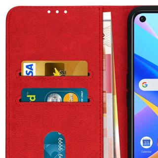 Avizar  Etui Oppo A76, A96, Realme 9i Rot 