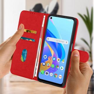 Avizar  Etui Oppo A76, A96, Realme 9i Rot 