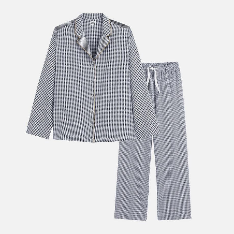 La Redoute Collections Pyjama 2 pièces micro carreaux vichy  