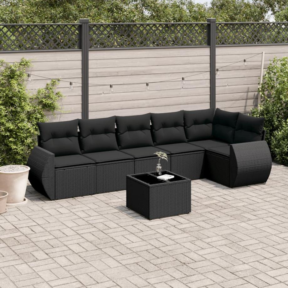 VidaXL Garten sofagarnitur poly-rattan  