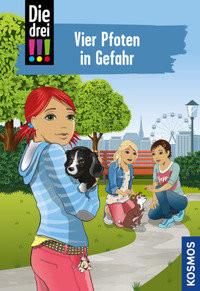 Die drei !!!, 79, Vier Pfoten in Gefahr Sol, Mira; Biber, Ina (Illustrationen) Copertina rigida 