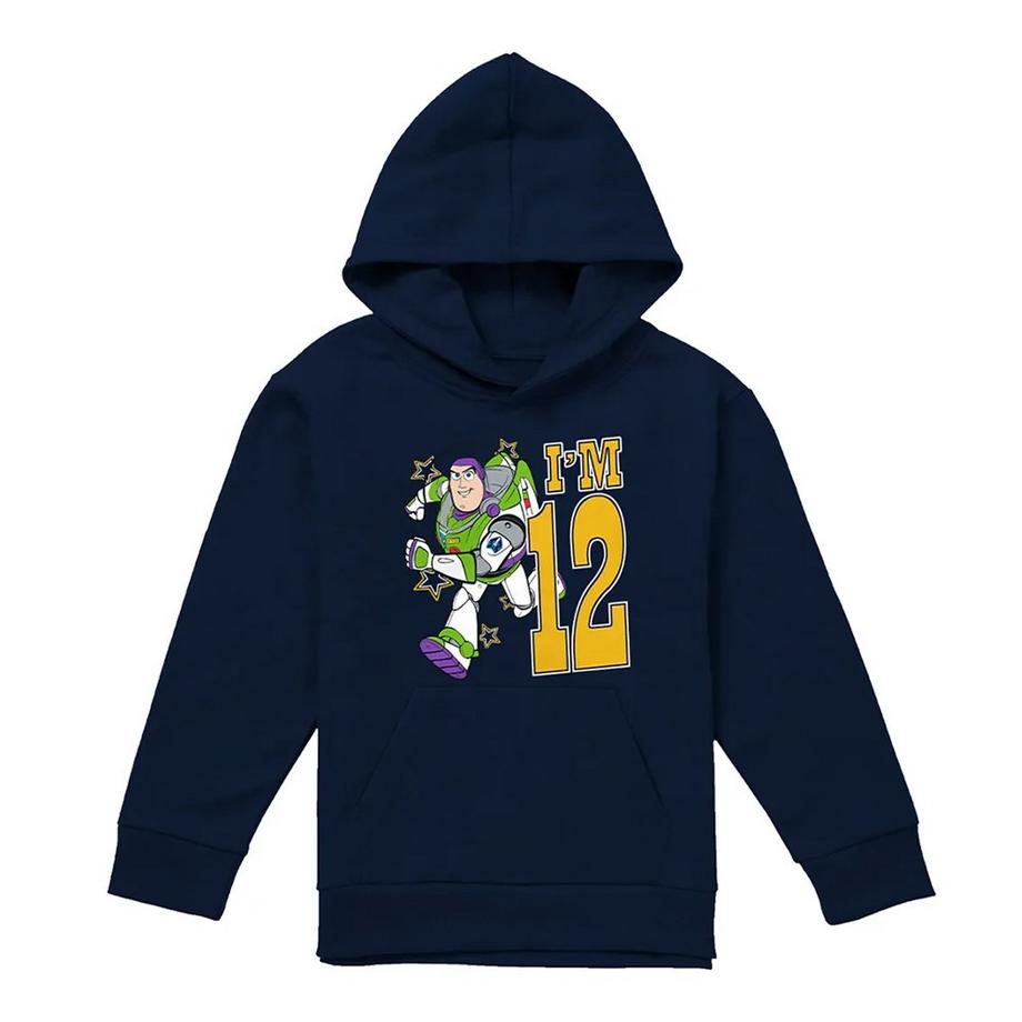 Sweat À Capuche Anniversaire Motif Buzz L'éclair I'm