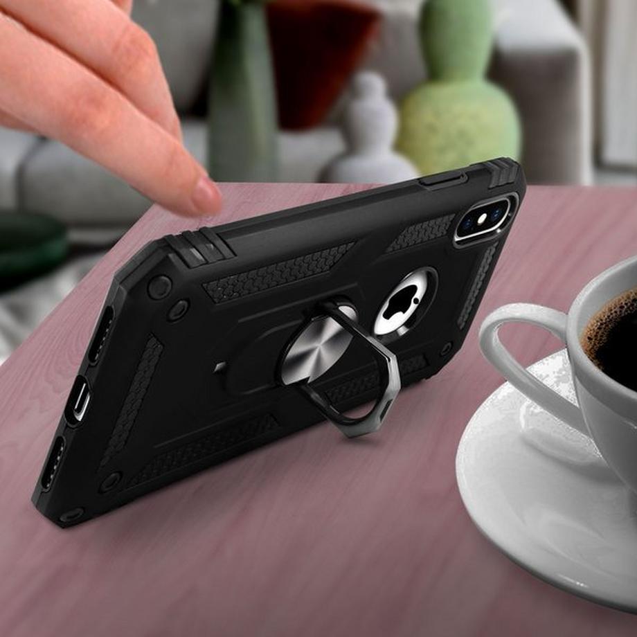 Avizar  Coque Antichoc iPhone XS Max Noir 