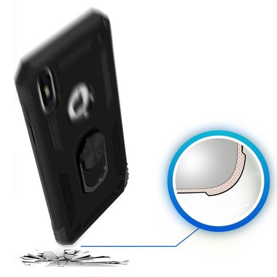 Avizar  Coque Antichoc iPhone XS Max Noir 