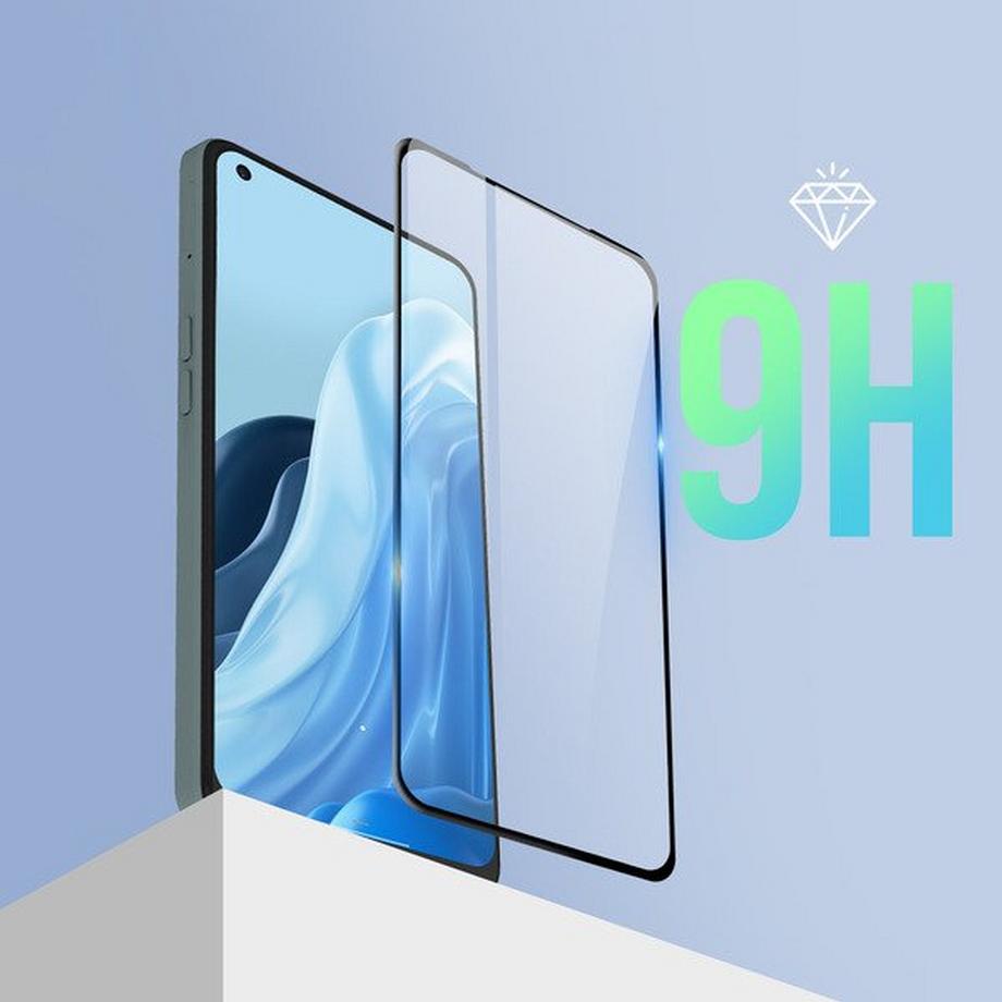 Avizar  Verre Trempé Oppo Reno 8 Lite 5G Noir 