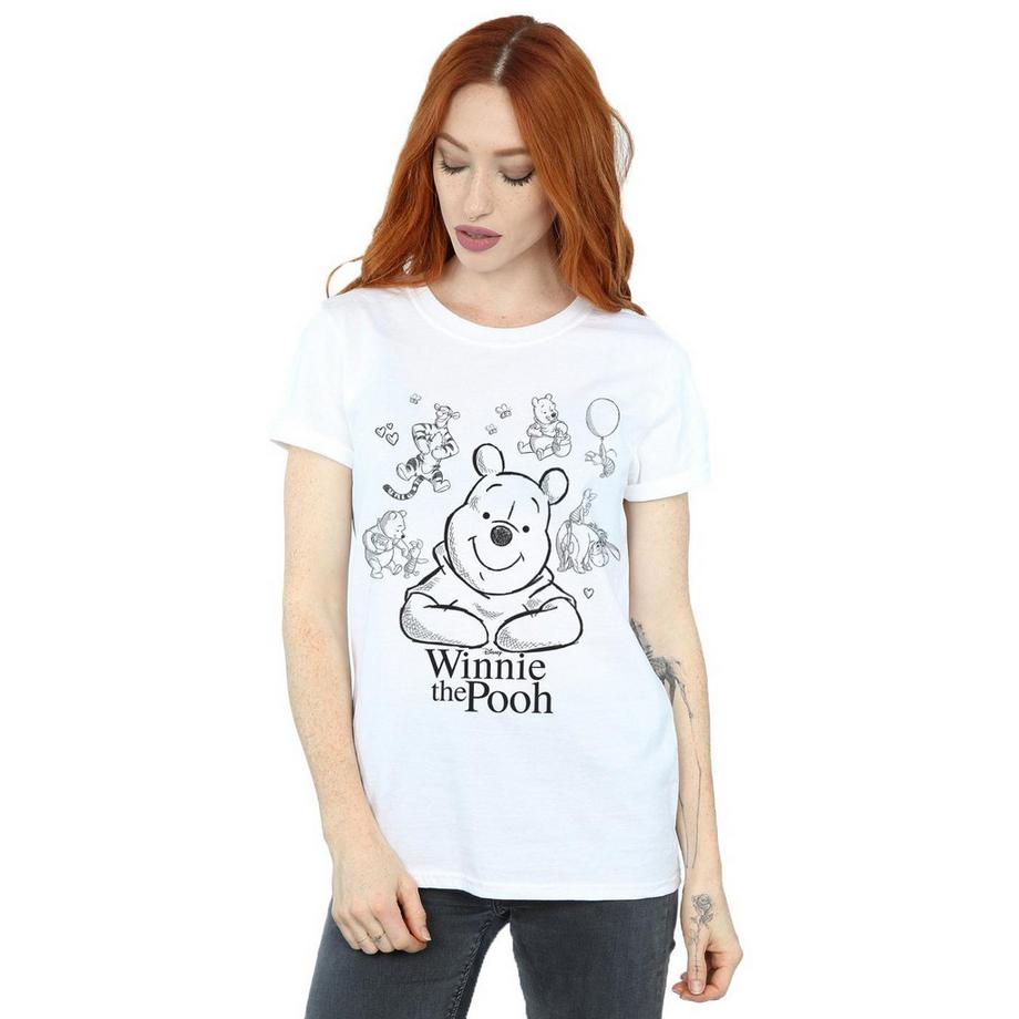 Disney Winnie the Pooh T-Shirt Schizzo  