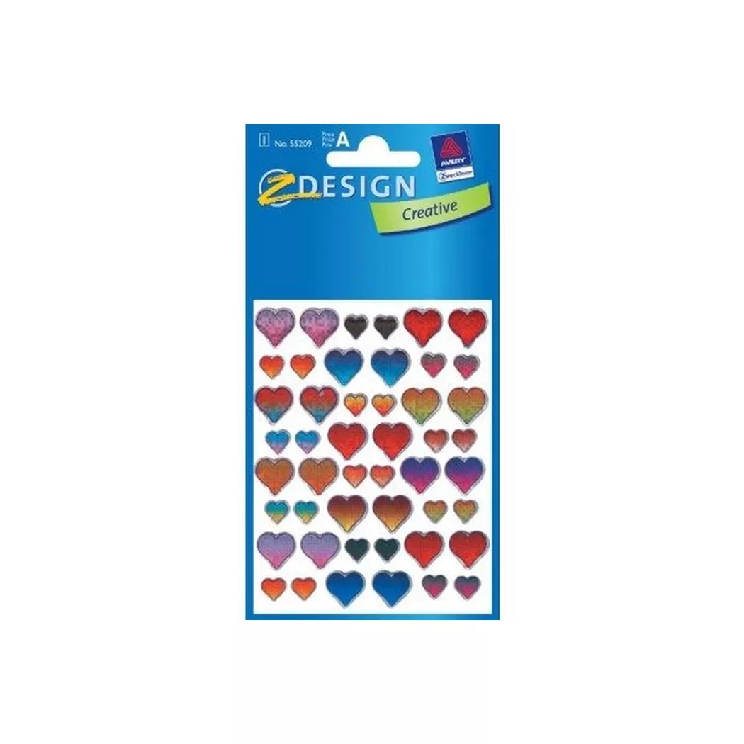 Z-DESIGN -  Sticker Creative 55209 Herze, Herze