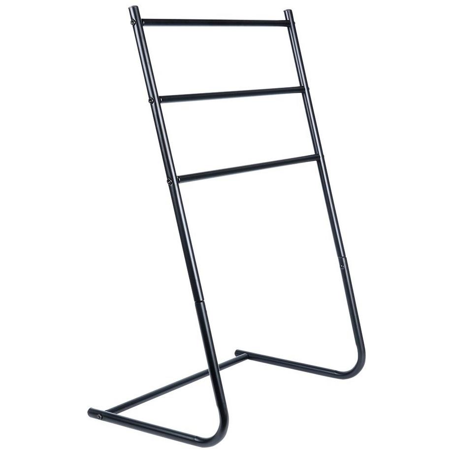 B2X  Freistehenderer Handtuchhalter mit drei Querstangen 