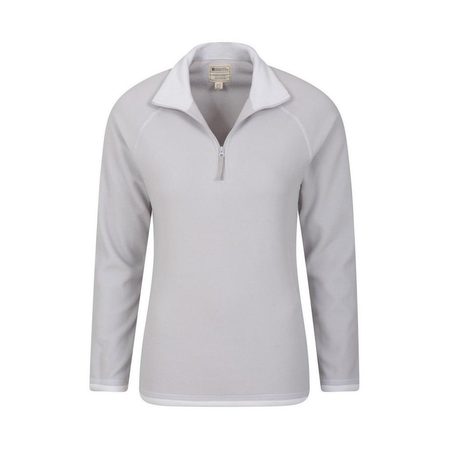 Mountain Warehouse Montana Top in pile con mezza zip  