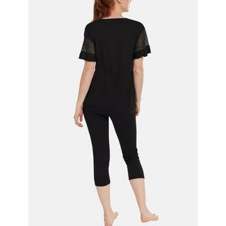 Lisca  Pyjama tenue d'intérieur leggings top manches courtes Smooth 