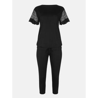 Lisca  Pyjama tenue d'intérieur leggings top manches courtes Smooth 