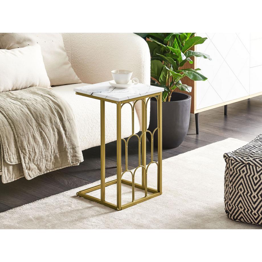 Beliani Beistelltisch aus Eisen  PANDALE  