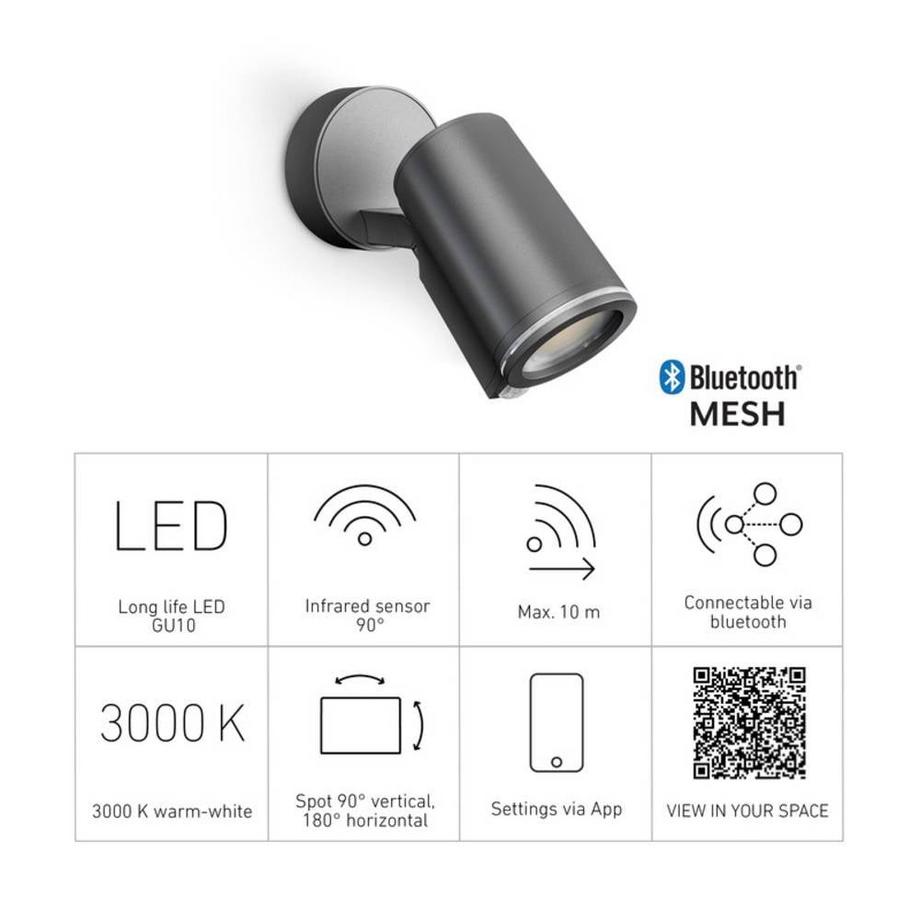 Steinel Projecteur LED extérieur avec détecteur de mouvements  