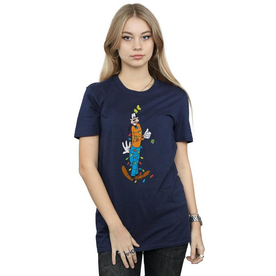 Disney Goofy Lumières de Noël T-Shirt  