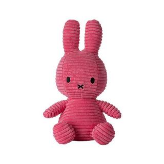 Bon Ton Toys  Miffy Jouet en velours côtelé rose bubblegum - 23 cm 