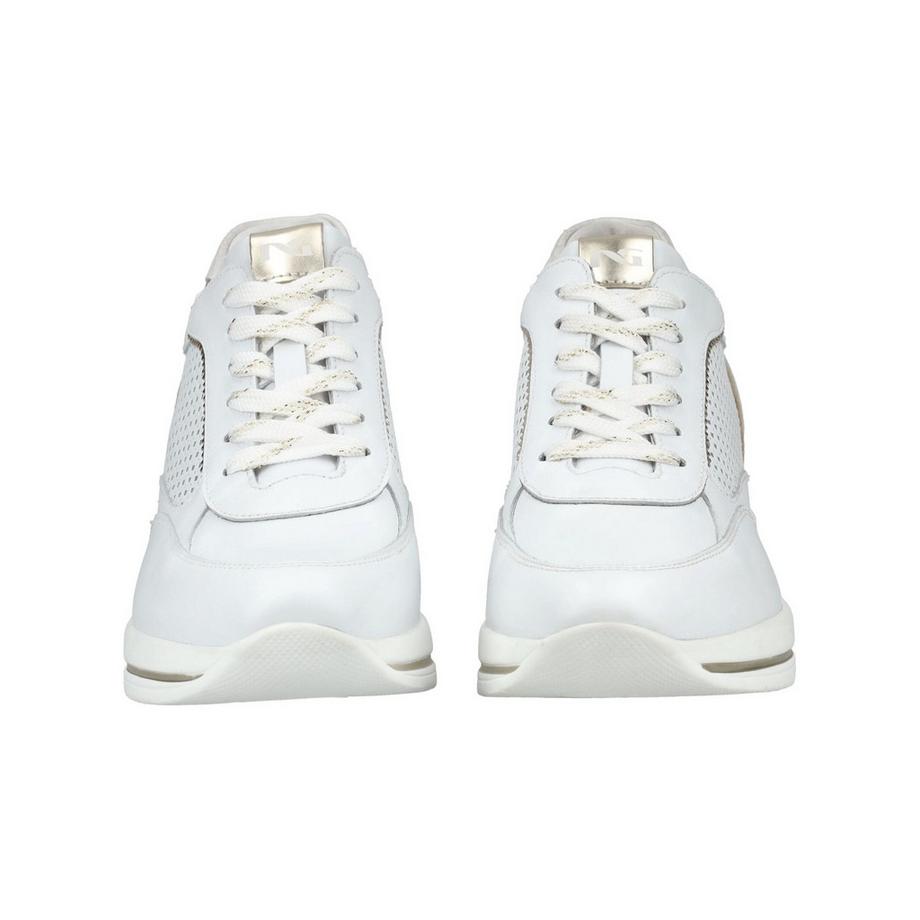 Nero Giardini Sneaker compensée avec panneau latéral perforé  
