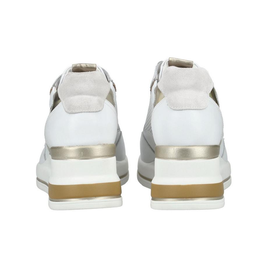 Nero Giardini Sneaker compensée avec panneau latéral perforé  