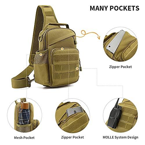 Only-bags.store Tactical Chest Sling Crossbody Bag  