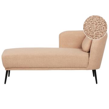 Rechtsseitige Chaiselounge aus Bouclé Retro ARTHEZE