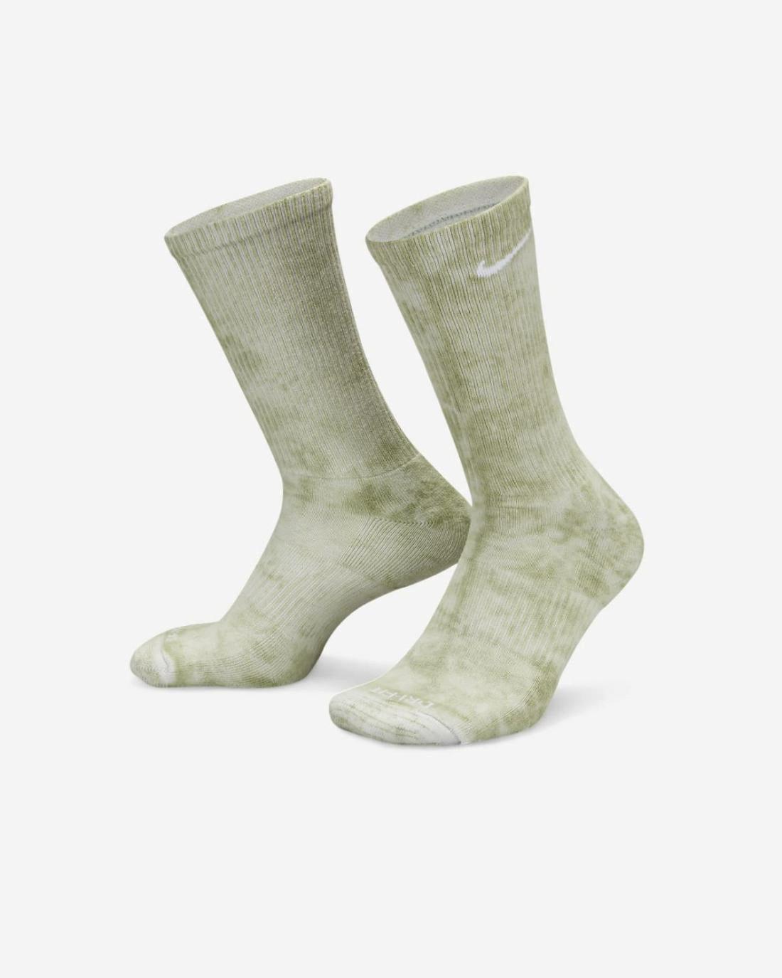 NIKE  Everyday Plus Cushioned Crew Socken - Oil Green 