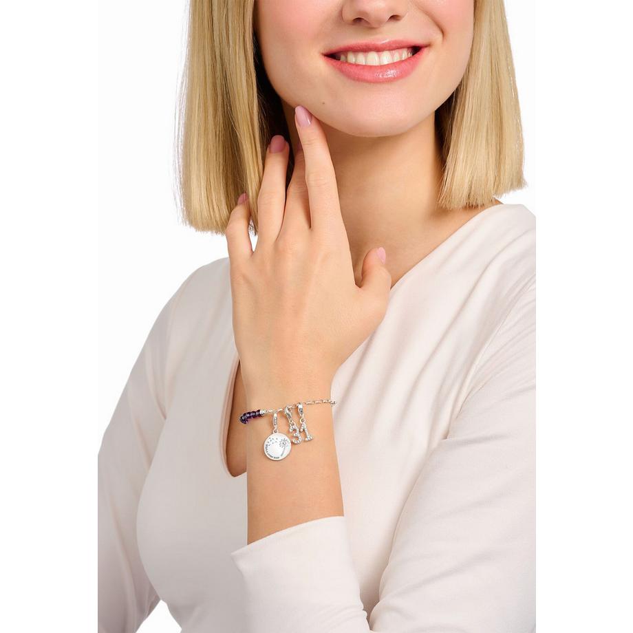 Thomas Sabo  Pendentif Charm Number "5" Zirconia 