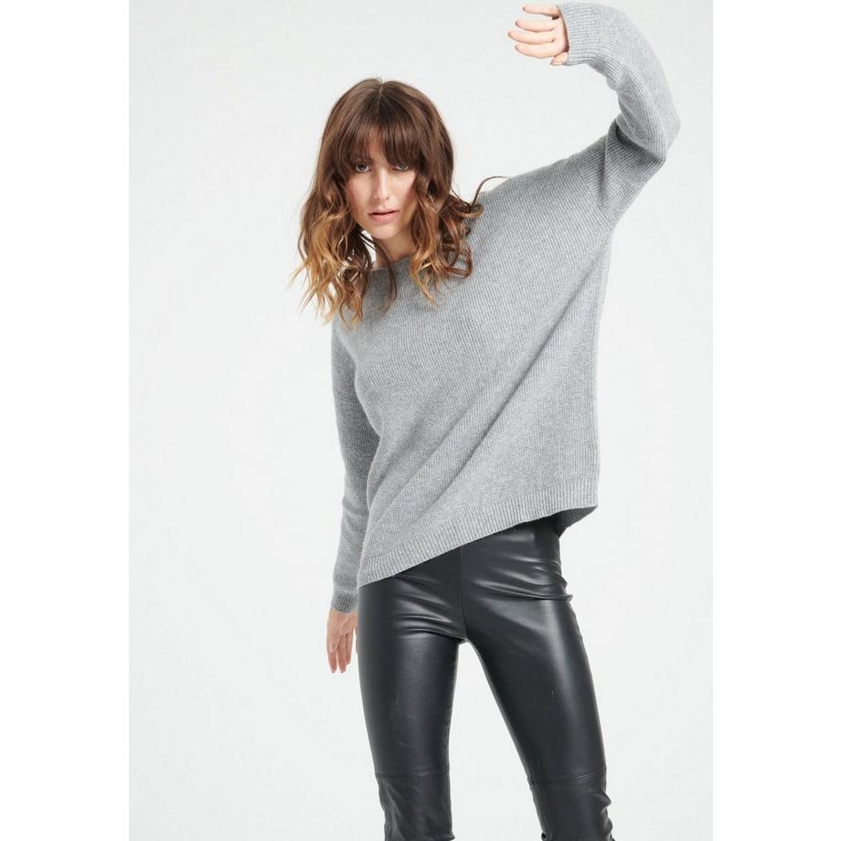 LILLY 25 Pullover mit Rundhalsausschnitt - 100% Kaschmir